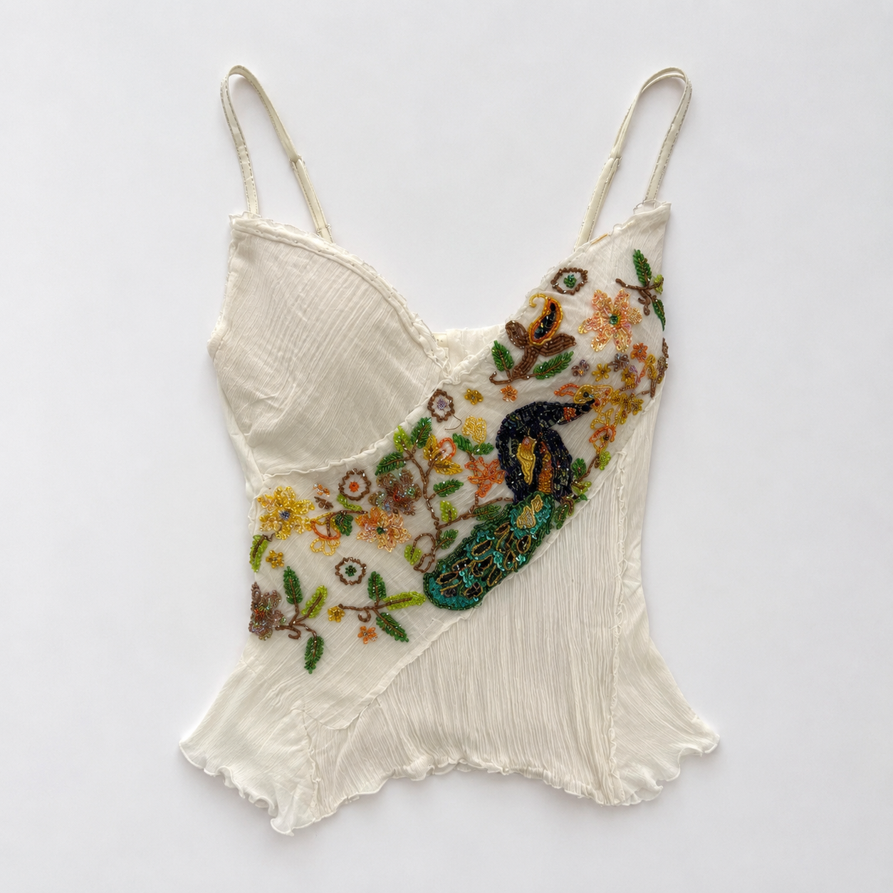 Handmade Beaded top