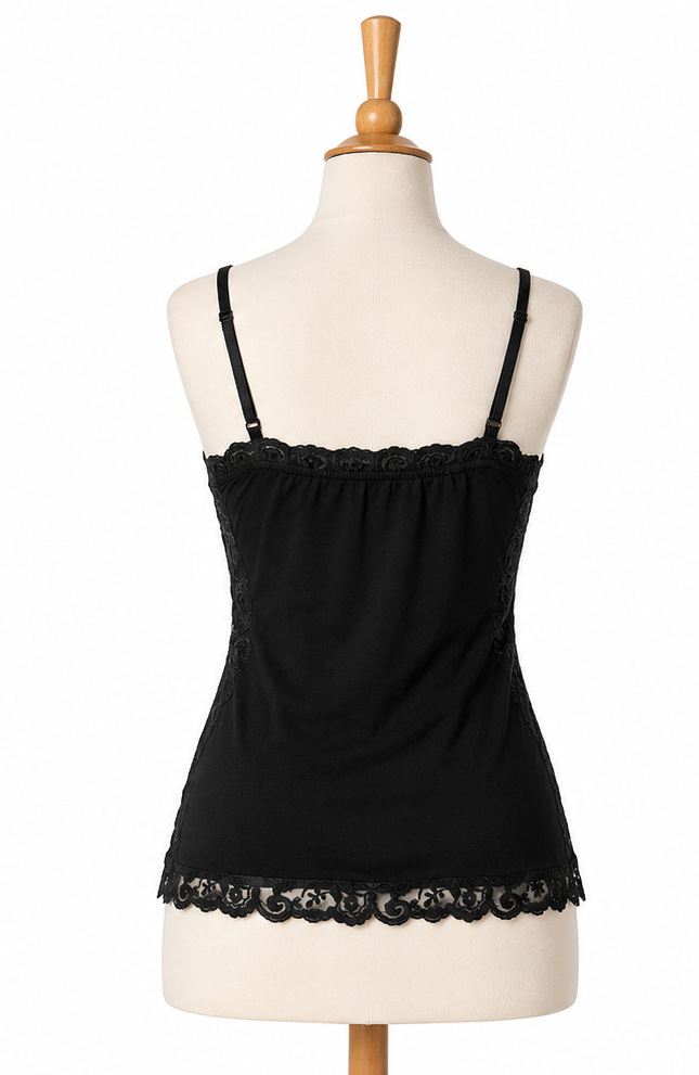 Black beaed top