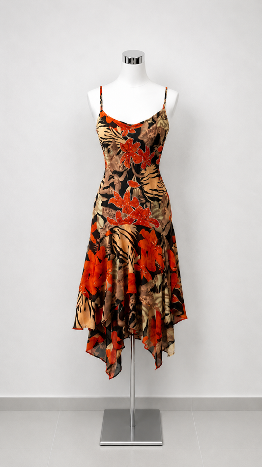 Beaded summer dress