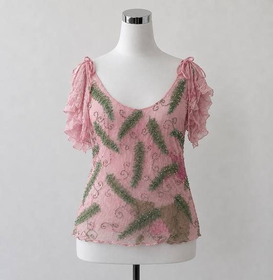 fully beaded top